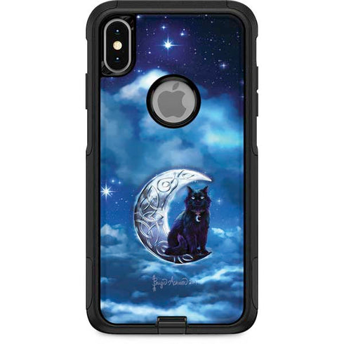 Brigid Ashwood Celtic Black Cat Otterbox Commuter iPhone Skin