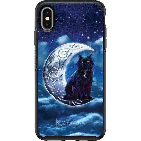 Brigid Ashwood Celtic Black Cat Otterbox Symmetry iPhone Skin