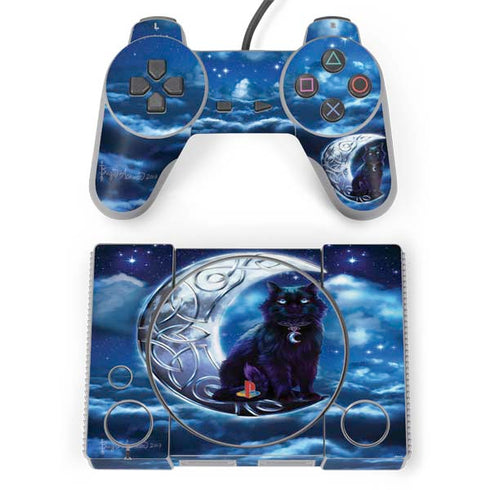 Brigid Ashwood Celtic Black Cat PlayStation Classic Bundle Skin