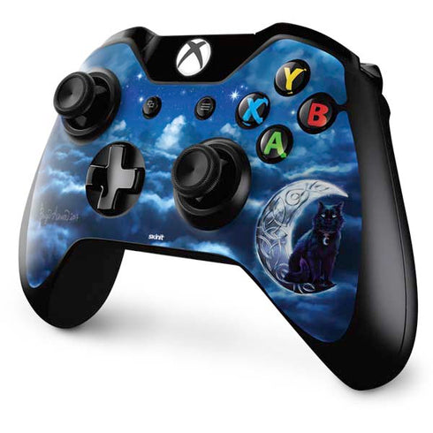 Brigid Ashwood Celtic Black Cat Xbox One Controller Skin