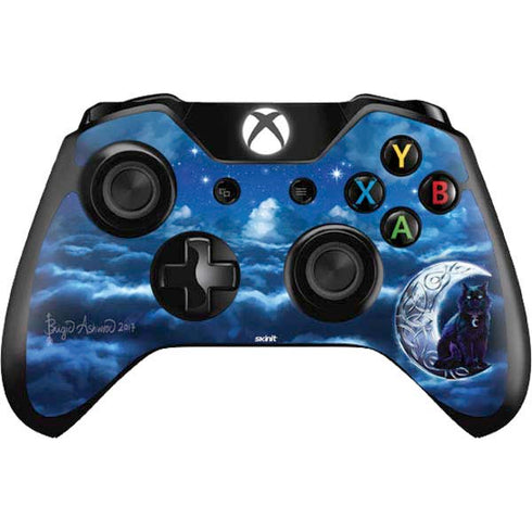 Brigid Ashwood Celtic Black Cat Xbox One Controller Skin