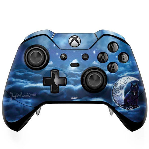 Brigid Ashwood Celtic Black Cat Xbox One Elite Controller Skin