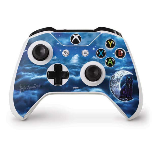 Brigid Ashwood Celtic Black Cat Xbox One S Controller Skin