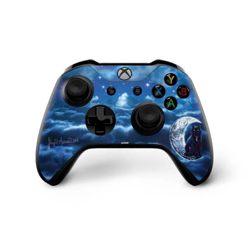 Brigid Ashwood Celtic Black Cat Xbox One X Controller Skin