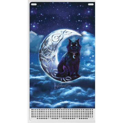 Brigid Ashwood Celtic Black Cat Xbox Series S Console Skin