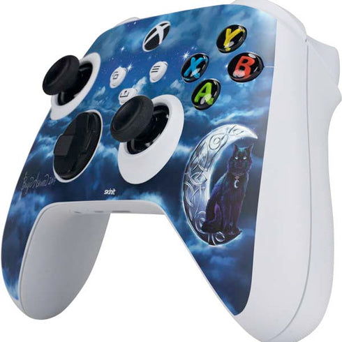 Brigid Ashwood Celtic Black Cat Xbox Series S Controller Skin