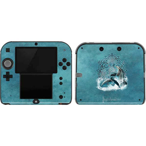 Brigid Ashwood Celtic Dolphin Nintendo 2DS Skin