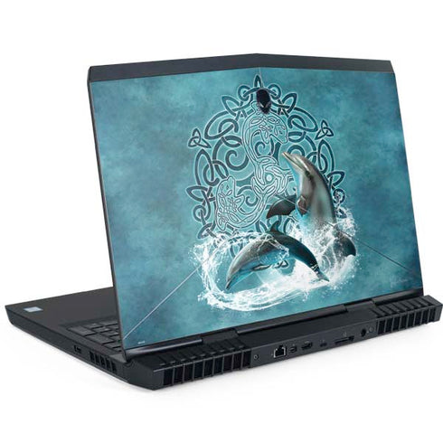 Celtic Dolphin by Brigid Ashwood Dell Alienware Skin