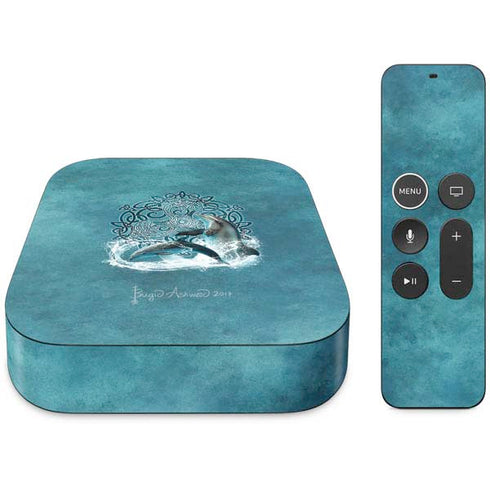 Brigid Ashwood Celtic Dolphin Apple TV Skin