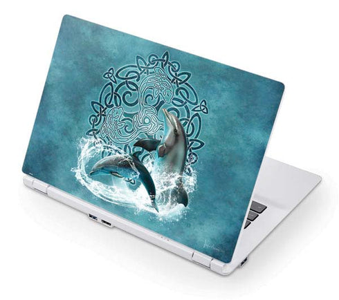 Brigid Ashwood Celtic Dolphin Acer Chromebook Skin