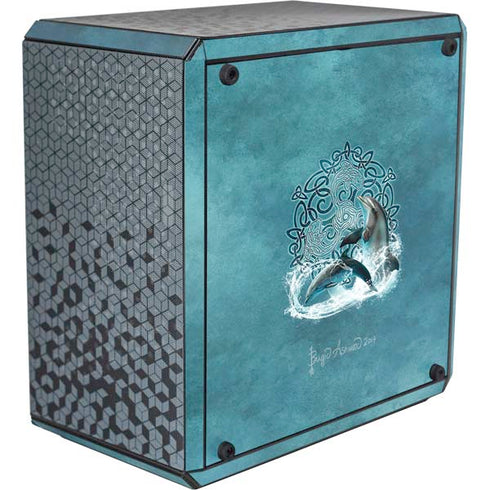 Brigid Ashwood Celtic Dolphin Cooler Master MasterBox Q300L Mini Tower Skin