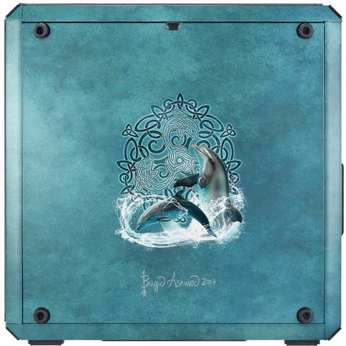 Brigid Ashwood Celtic Dolphin Cooler Master MasterBox Q300L Mini Tower Skin