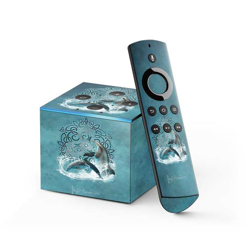Brigid Ashwood Celtic Dolphin Fire TV Cube Skin