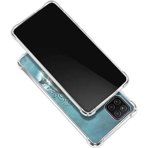 Brigid Ashwood Celtic Dolphin Galaxy A12 Clear Case