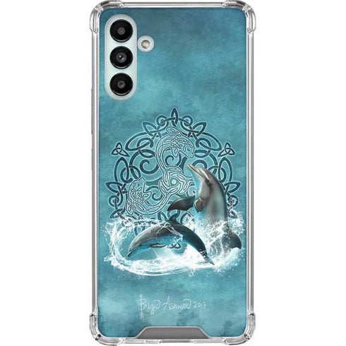 Brigid Ashwood Celtic Dolphin Galaxy A13 5G Clear Case