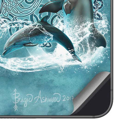 Brigid Ashwood Celtic Dolphin Galaxy A14 5G Skin