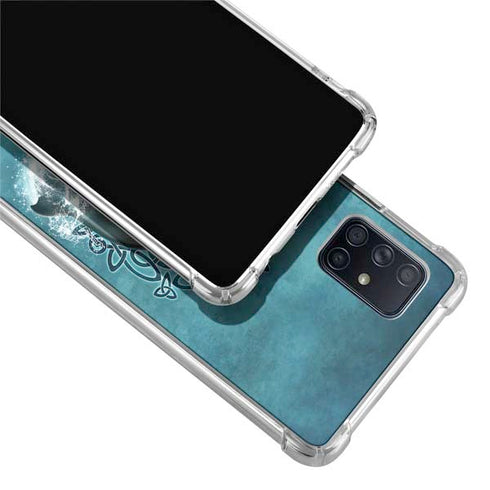Brigid Ashwood Celtic Dolphin Galaxy A71 5G Clear Case
