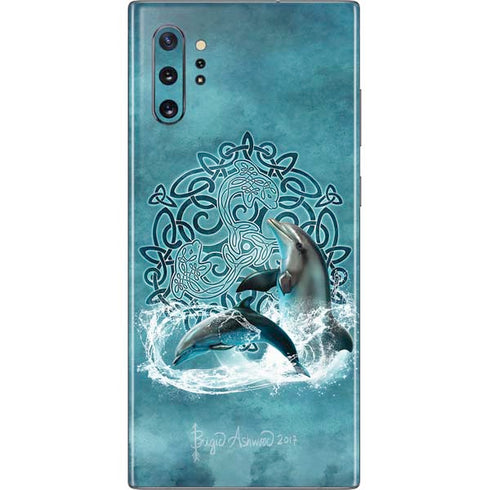 Brigid Ashwood Celtic Dolphin Galaxy Note 10 Plus Skin