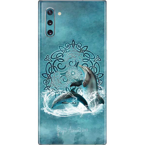 Brigid Ashwood Celtic Dolphin Galaxy Note 10 Skin