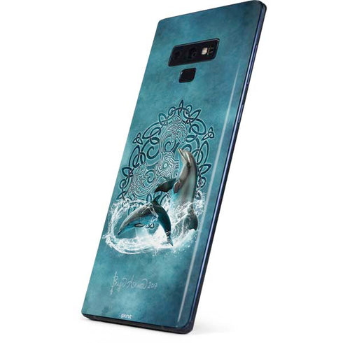 Brigid Ashwood Celtic Dolphin Galaxy Note 9 Skin