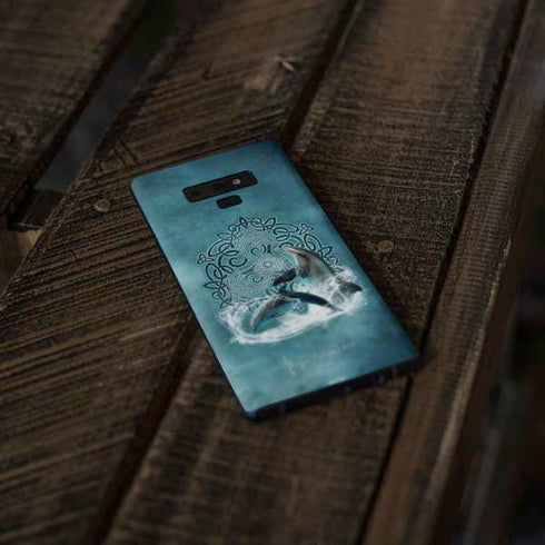 Brigid Ashwood Celtic Dolphin Galaxy Note 9 Skin