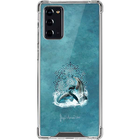 Brigid Ashwood Celtic Dolphin Galaxy Note20 5G Clear Case