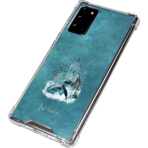 Brigid Ashwood Celtic Dolphin Galaxy Note20 5G Clear Case