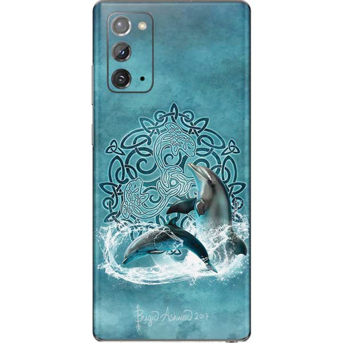 Brigid Ashwood Celtic Dolphin Galaxy Note20 5G Skin