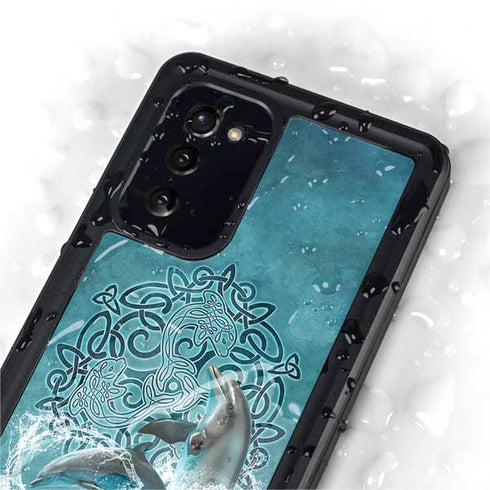Brigid Ashwood Celtic Dolphin Galaxy Note20 5G Waterproof Case