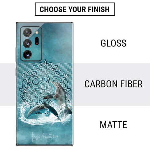 Brigid Ashwood Celtic Dolphin Galaxy Note20 Ultra 5G Skin