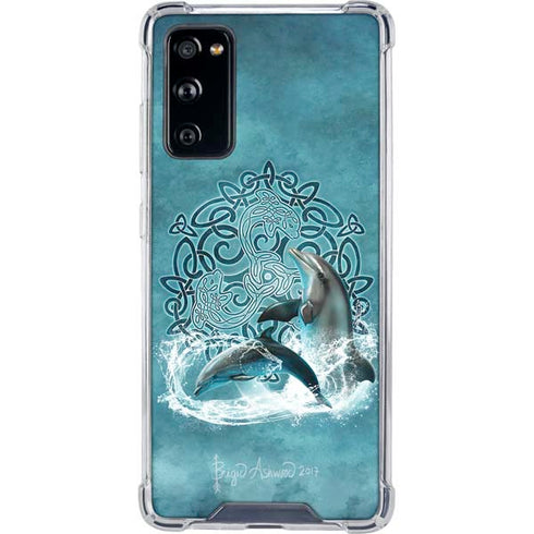 Brigid Ashwood Celtic Dolphin Galaxy S20 FE Clear Case