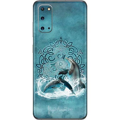 Brigid Ashwood Celtic Dolphin Galaxy S20 Skin