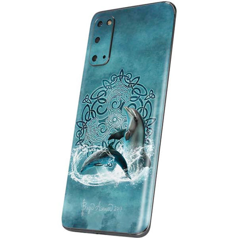 Brigid Ashwood Celtic Dolphin Galaxy S20 Skin