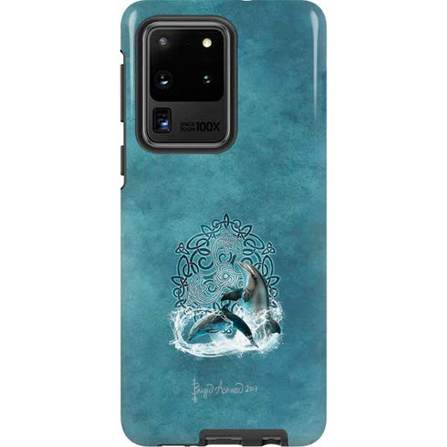 Brigid Ashwood Celtic Dolphin Galaxy S20 Ultra 5G Pro Case