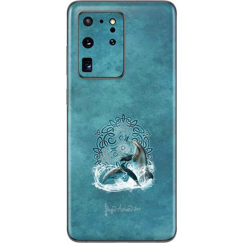Brigid Ashwood Celtic Dolphin Galaxy S20 Ultra 5G Skin