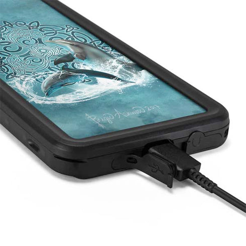 Brigid Ashwood Celtic Dolphin Galaxy S20 Waterproof Case