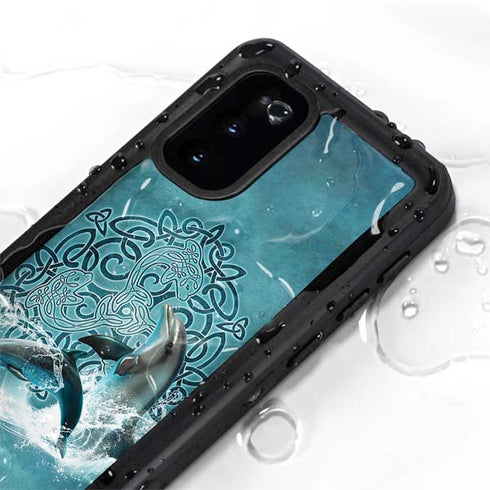 Brigid Ashwood Celtic Dolphin Galaxy S20 Waterproof Case