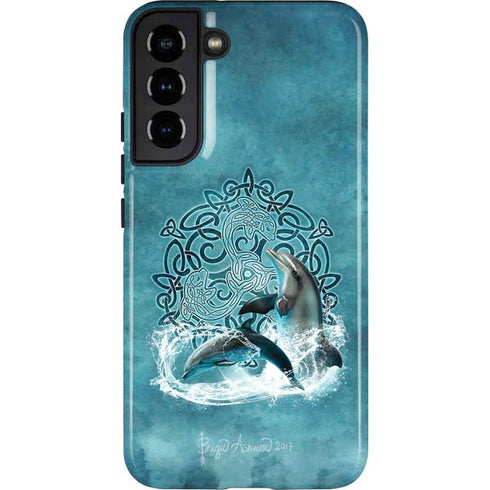 Brigid Ashwood Celtic Dolphin Galaxy S22 Plus Pro Case