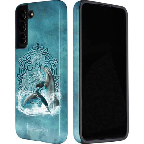 Brigid Ashwood Celtic Dolphin Galaxy S22 Plus Pro Case