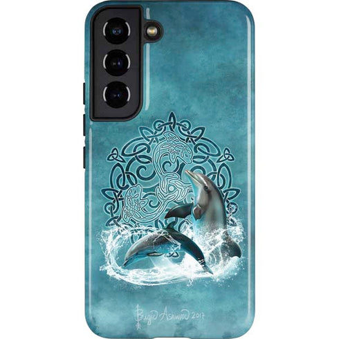 Brigid Ashwood Celtic Dolphin Galaxy S22 Pro Case