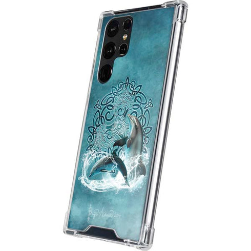 Brigid Ashwood Celtic Dolphin Galaxy S22 Ultra Clear Case