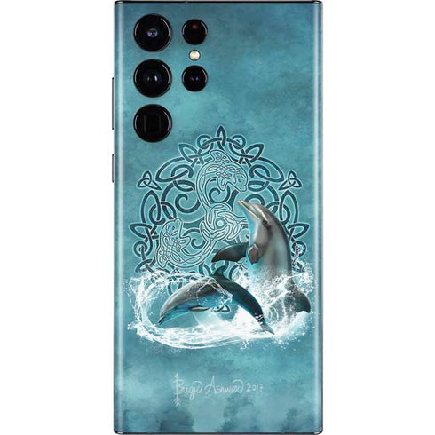 Brigid Ashwood Celtic Dolphin Galaxy S22 Ultra Skin