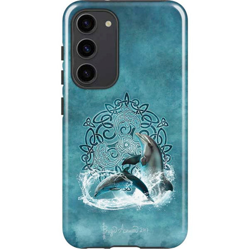Brigid Ashwood Celtic Dolphin Galaxy S23 Plus Pro Case