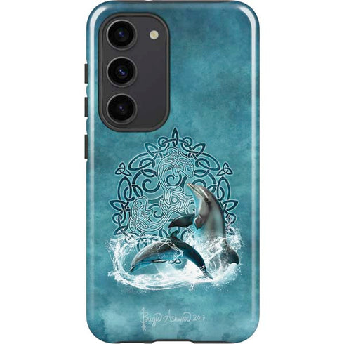Brigid Ashwood Celtic Dolphin Galaxy S23 Pro Case