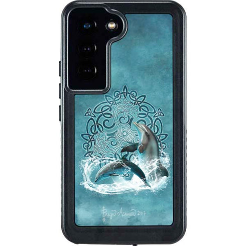 Brigid Ashwood Celtic Dolphin Galaxy S23 Waterproof Case