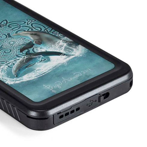 Brigid Ashwood Celtic Dolphin Galaxy S23 Waterproof Case