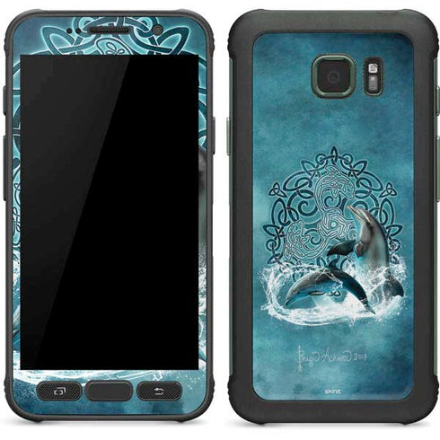Brigid Ashwood Celtic Dolphin Galaxy S7 Active Skin
