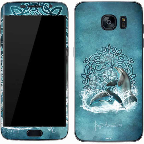 Brigid Ashwood Celtic Dolphin Galaxy S7 Skin