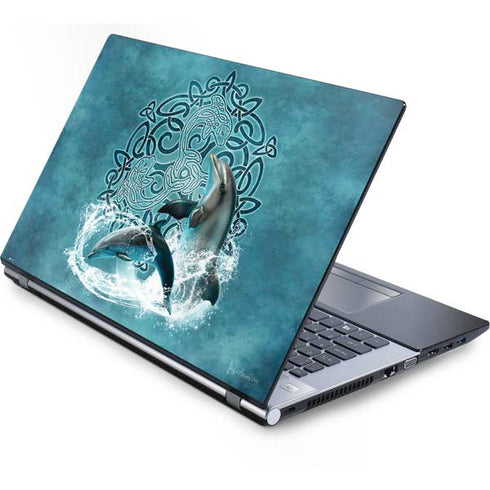 Brigid Ashwood Celtic Dolphin Generic Laptop Skin
