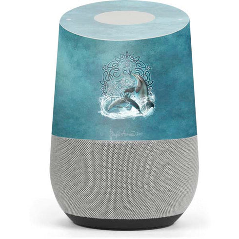 Brigid Ashwood Celtic Dolphin Google Home Skin